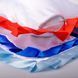 Подушка атлас з кольоровим рюшем 35*45 1154011060 фото 1